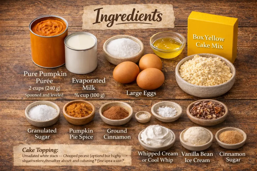 Pumpkin Dump Cake