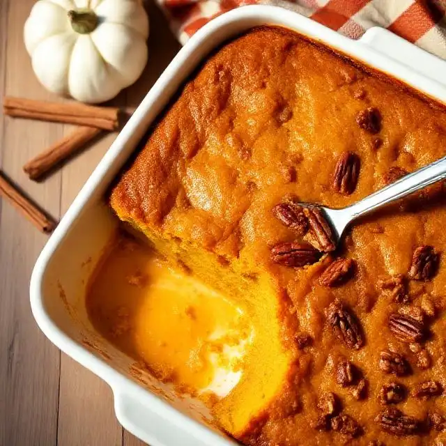 pumpkin dump cake