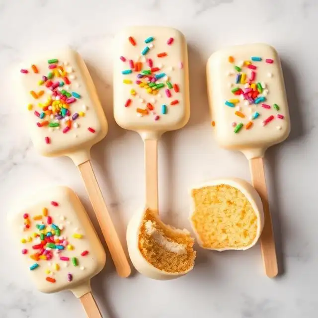 Easy Cake Popsicles Recipe: How to Make Birthday Cake on a Stick