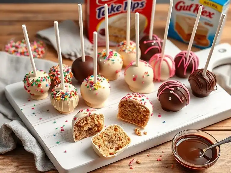 Cake Popsicles Recipe
