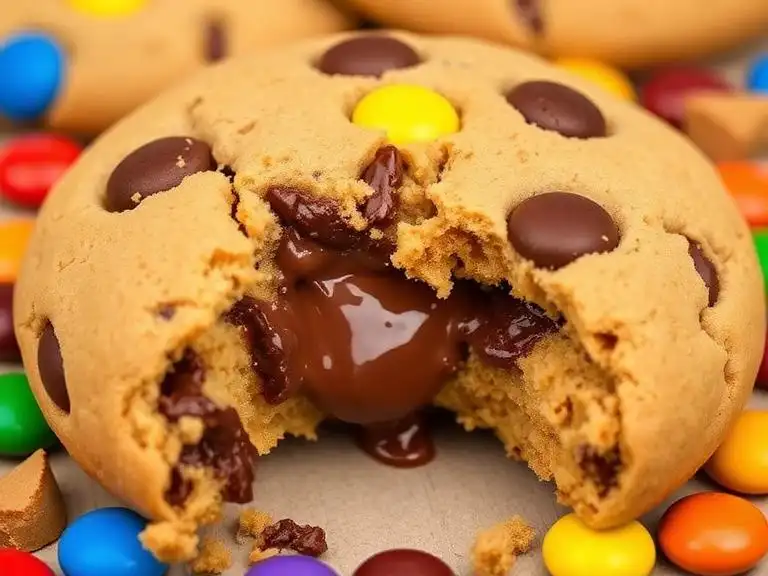 best m&m cookie recipe
