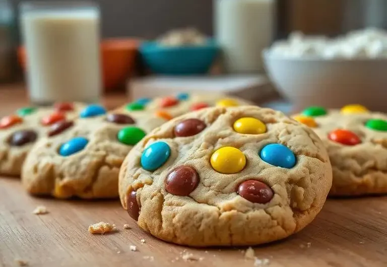 Best M&M Cookie Recipe (Thick, Gooey & Easy to Make)