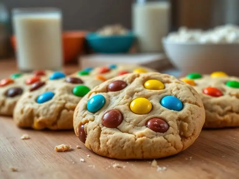 Best M&M Cookie Recipe (Thick, Gooey & Easy to Make)
