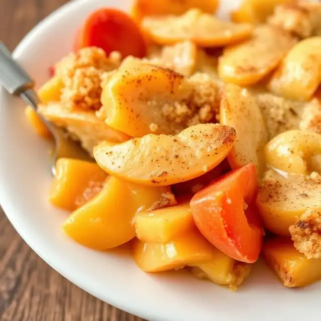 peach cobbler recipe with cake mix