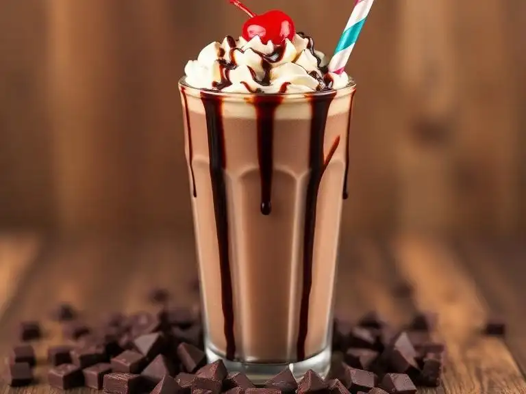 chocolate milkshake