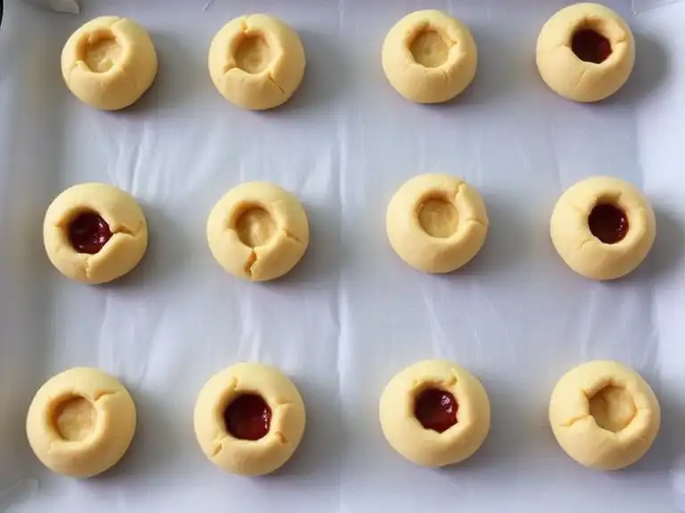 recipe for thumbprint cookies